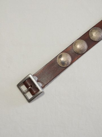 【デッドストック！特価販売！ワケアリ品】BELT-G ベルト  ブランド不明 レザーベルト 長期保管品の画像