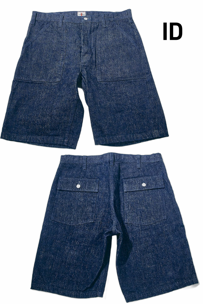 先行予約受付中！SJ26BP ベイカーショーツ SAMURAIJEANS サムライジーンズデニムジーンズ ハーフパンツ 短パンの画像