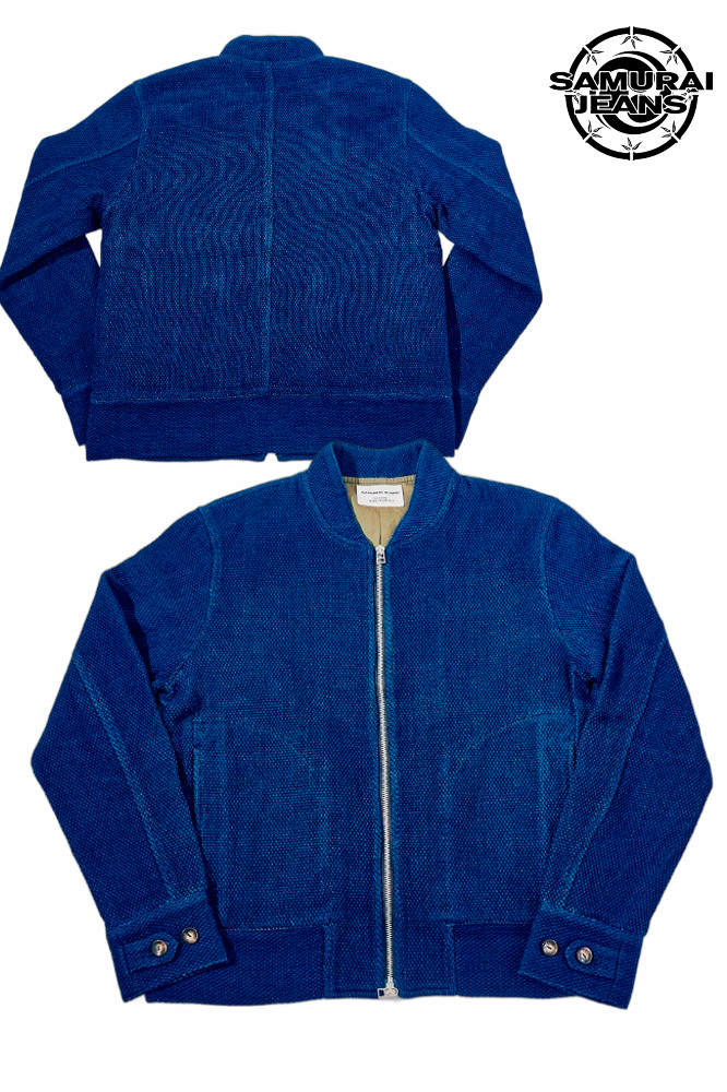 先行予約受付中！SJSJK27-SK 藍野良刺し子ジャケット SJSJK27SK SAMURAIJEANS サムライジーンズジャケット アウターの画像