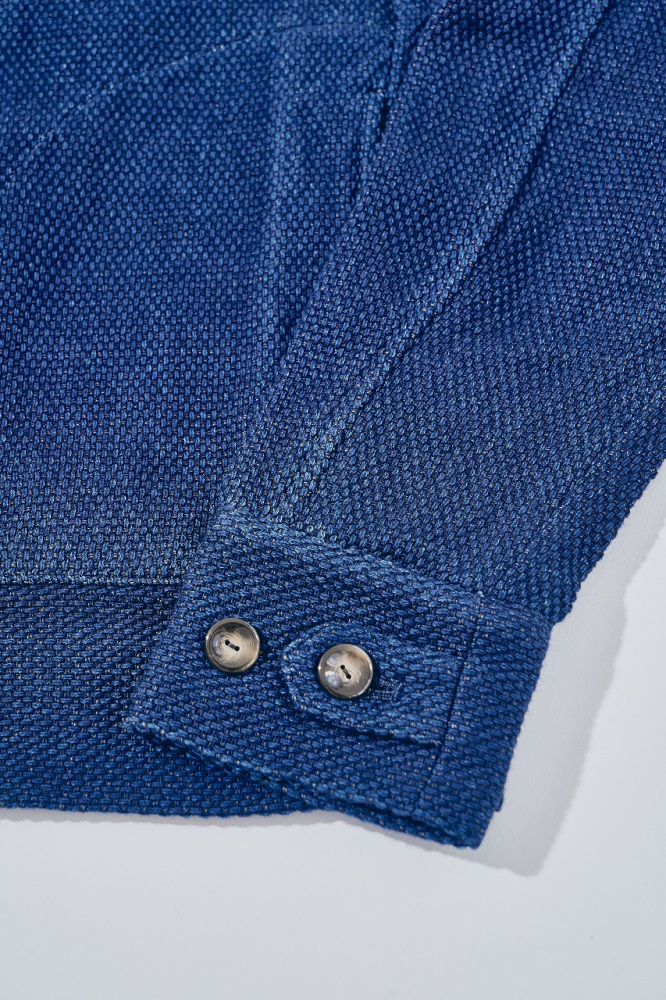 先行予約受付中！SJSJK27-SK 藍野良刺し子ジャケット SJSJK27SK SAMURAIJEANS サムライジーンズジャケット アウターの画像