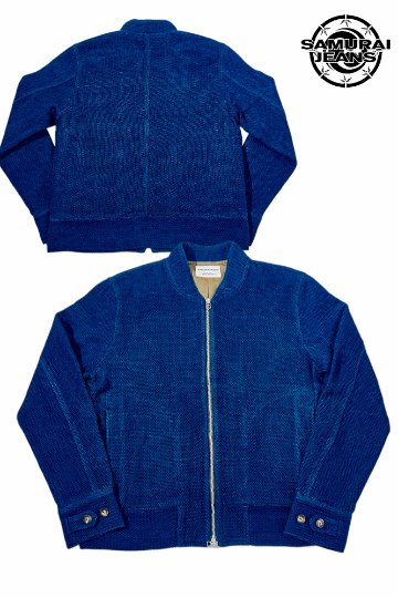 先行予約受付中！SJSJK27-SK 藍野良刺し子ジャケット SJSJK27SK SAMURAIJEANS サムライジーンズジャケット アウターの画像