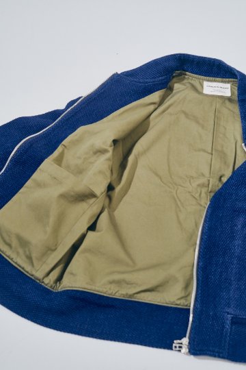 先行予約受付中！SJSJK27-SK 藍野良刺し子ジャケット SJSJK27SK SAMURAIJEANS サムライジーンズジャケット アウターの画像