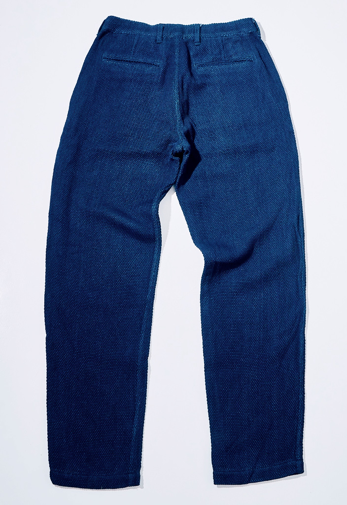 先行予約受付中！SJAP27-SK 藍野良刺し子イージーパンツ SJAP27SK SAMURAIJEANS サムライジーンズデニムジーンズの画像