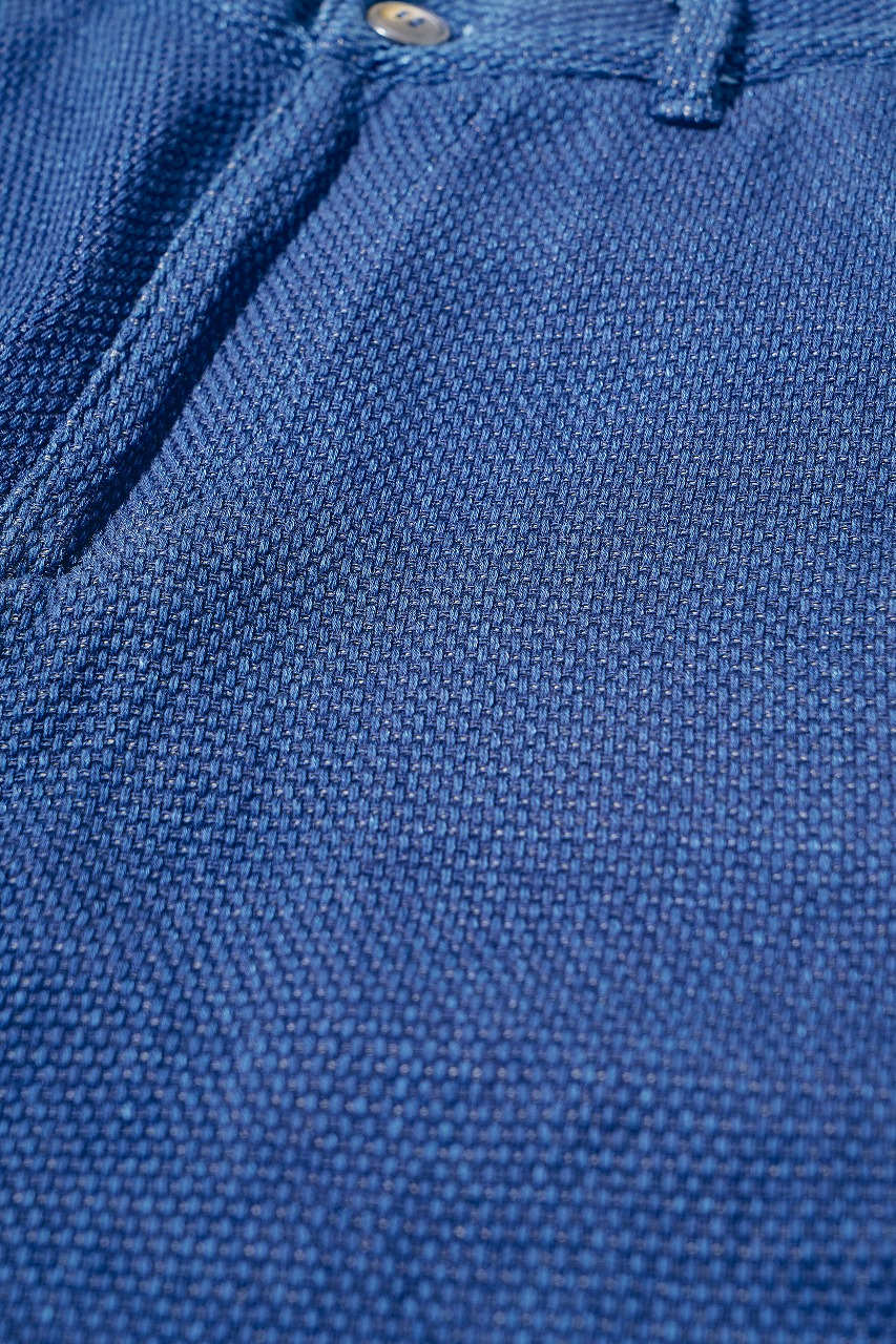 先行予約受付中！SJAP27-SK 藍野良刺し子イージーパンツ SJAP27SK SAMURAIJEANS サムライジーンズデニムジーンズの画像
