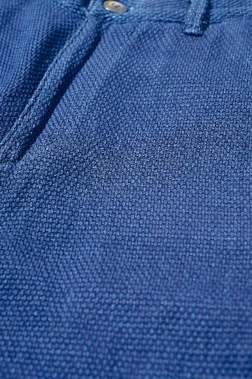 先行予約受付中！SJAP27-SK 藍野良刺し子イージーパンツ SJAP27SK SAMURAIJEANS サムライジーンズデニムジーンズの画像