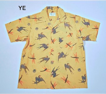 先行予約受付中！SSA27-01 蜻蛉燕西陣織柄アロハシャツ SSA2701 SAMURAIJEANS サムライジーンズ シャツ半袖 オープンカラーの画像