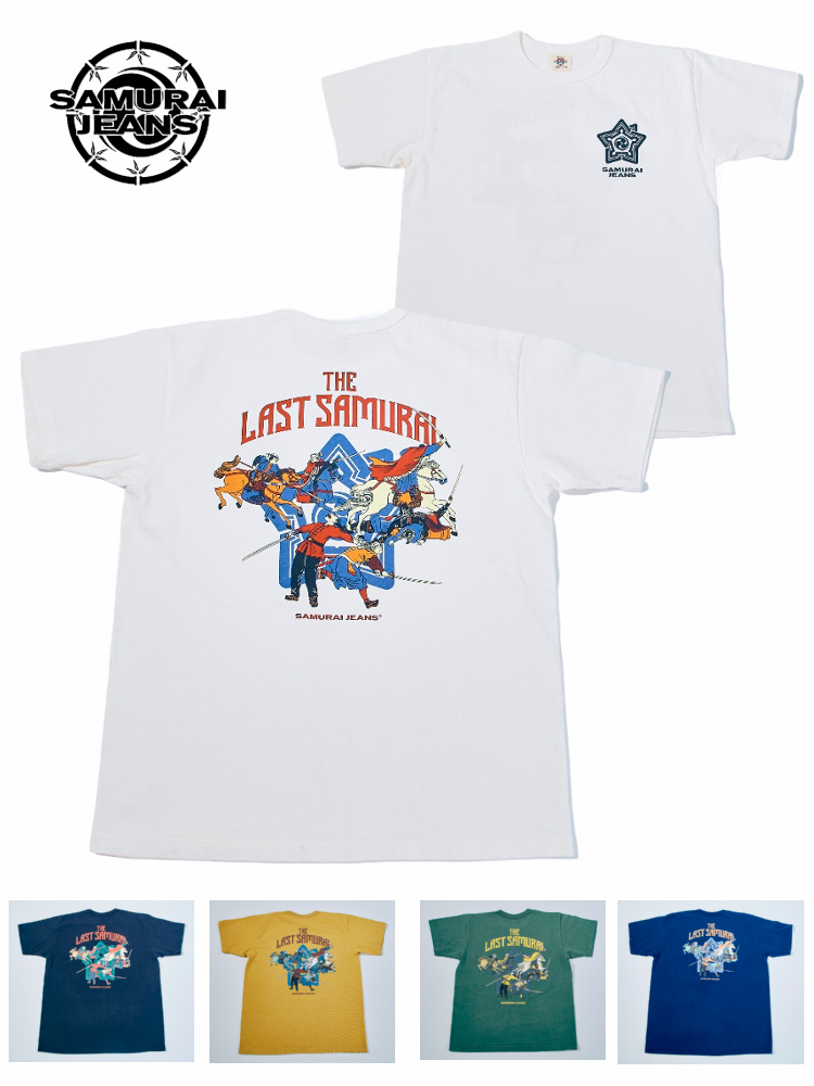 先行予約受付中！SJST27-102 サムライジーンズ半袖Ｔシャツ27-102 SJST27102 SAMURAIJEANS サムライジーンズ Tシャツの画像