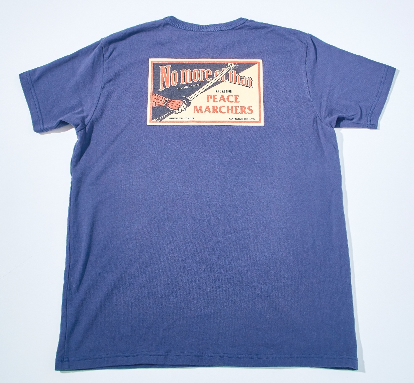 先行予約受付中！SJST27-105 サムライジーンズリペンコットン吊編Tシャツ27-105 SJST27105 SAMURAIJEANS サムライジーンズ Tシャツの画像