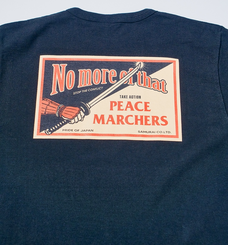 先行予約受付中！SJST27-105 サムライジーンズリペンコットン吊編Tシャツ27-105 SJST27105 SAMURAIJEANS サムライジーンズ Tシャツの画像
