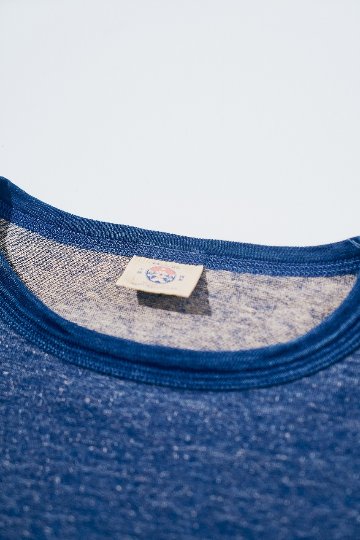 先行予約受付中！SJIT27-102 インディゴ柿渋 SS POCKET T-SHIRT SJIT27102 SAMURAIJEANS サムライジーンズ Tシャツの画像