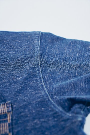 先行予約受付中！SJIT27-102 インディゴ柿渋 SS POCKET T-SHIRT SJIT27102 SAMURAIJEANS サムライジーンズ Tシャツの画像