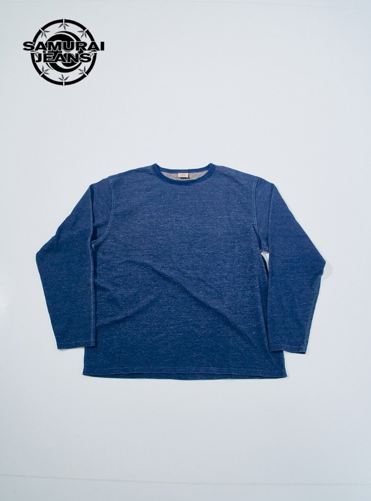先行予約受付中！SJIT27-103 インディゴ柿渋 LS T-SHIRT SJIT27103 SAMURAIJEANS サムライジーンズロン Tの画像