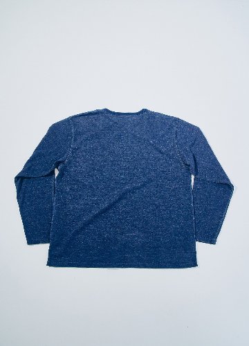 先行予約受付中！SJIT27-103 インディゴ柿渋 LS T-SHIRT SJIT27103 SAMURAIJEANS サムライジーンズロン Tの画像