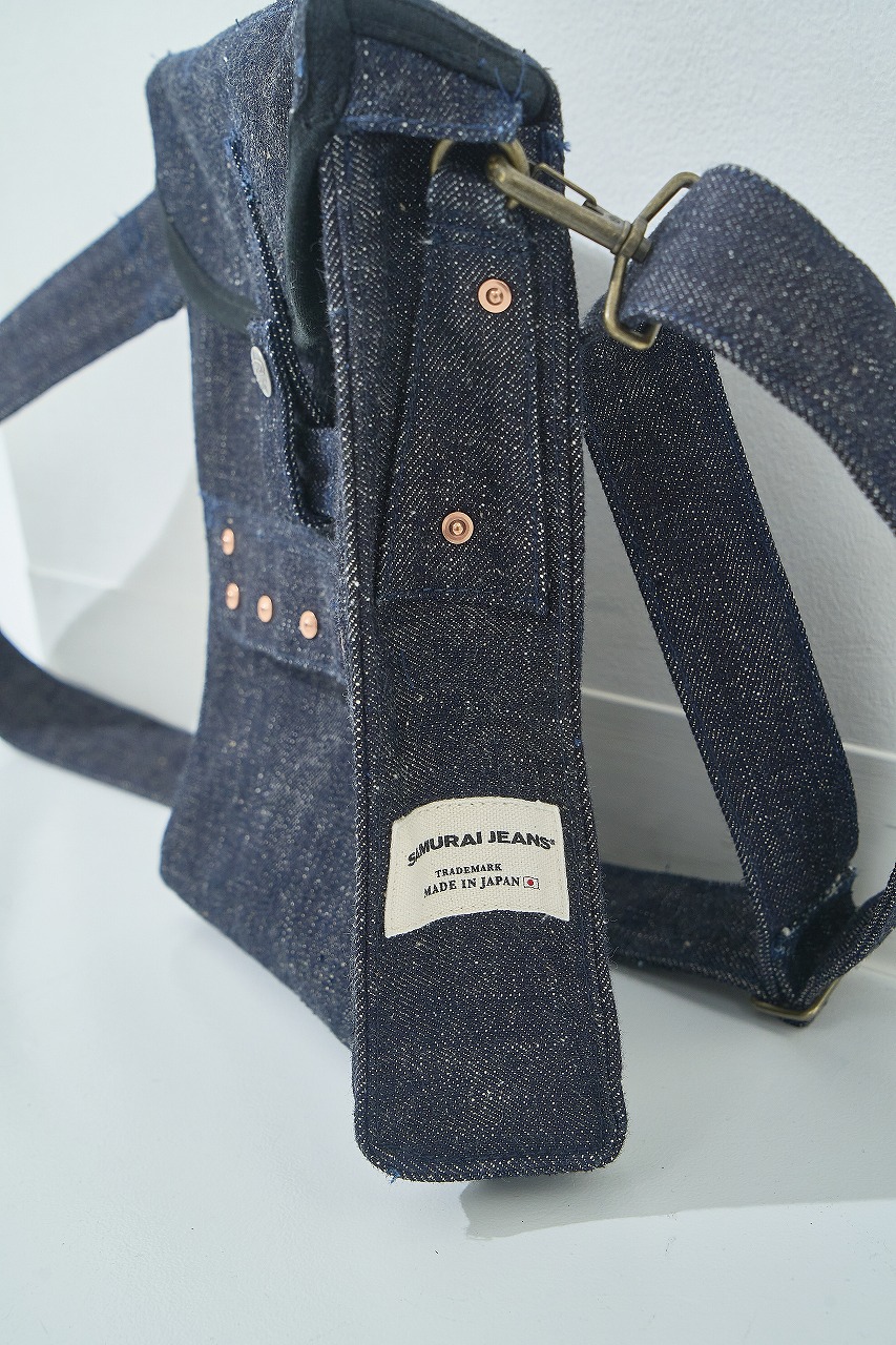 先行予約受付中！SJGSB27 ガスマスクバッグ SAMURAIJEANS サムライジーンズバッグ サムライジーンズバック 鞄の画像