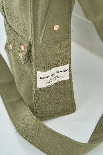 先行予約受付中！SJGSB27 ガスマスクバッグ SAMURAIJEANS サムライジーンズバッグ サムライジーンズバック 鞄の画像