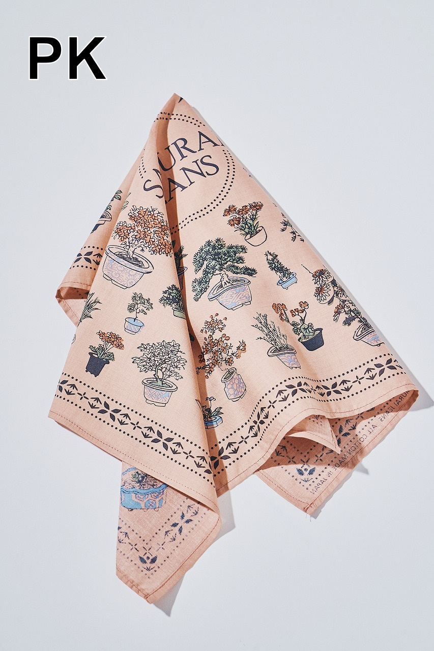 先行予約受付中！SJ-BANDANA-05 園芸パンダナ SJBANDANA05 SAMURAIJEANS サムライジーンズ バンダナ スカーフの画像
