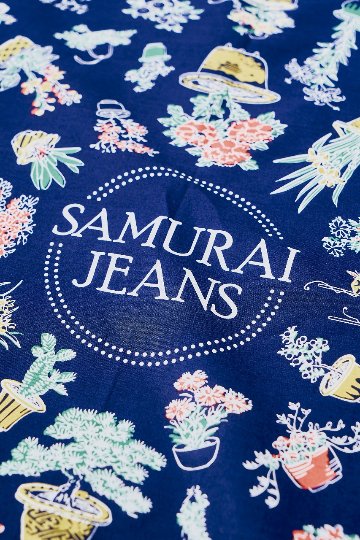 先行予約受付中！SJ-BANDANA-05 園芸パンダナ SJBANDANA05 SAMURAIJEANS サムライジーンズ バンダナ スカーフの画像