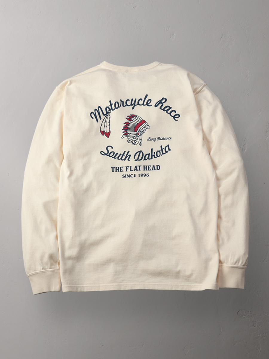FN-TML-105 フラットヘッドロングスリーブTシャツ105 FNTML105 FLATHEAD フラットヘッドロングTシャツ 長袖Tシャツ ロンTの画像