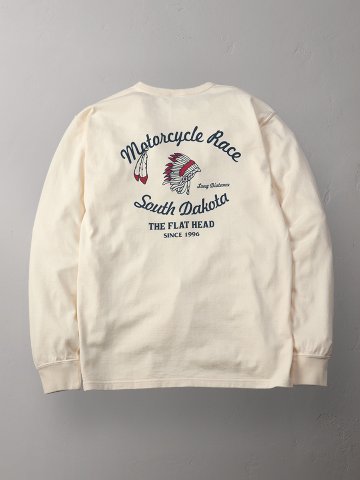 FN-TML-105 フラットヘッドロングスリーブTシャツ105 FNTML105 FLATHEAD フラットヘッドロングTシャツ 長袖Tシャツ ロンTの画像