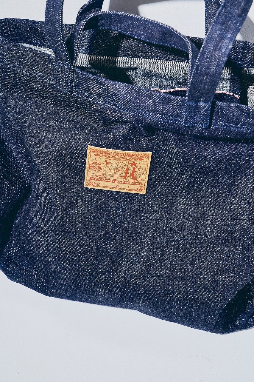 先行予約受付中！SJTB27-D トートバッグ SJTB27-D/BK SJTB27D SAMURAIJEANS サムライジーンズバッグ サムライジーンズバック 鞄の画像