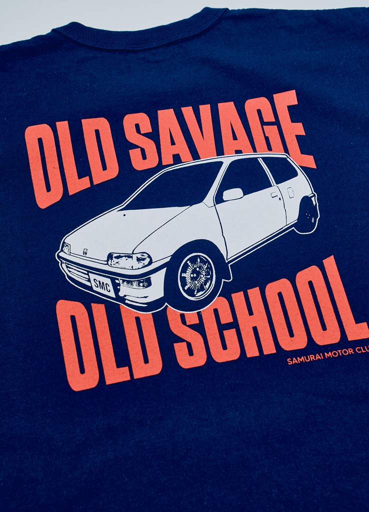 先行予約受付中！SMT27-101 サムライ自動車倶楽部半袖Tシャツ27-101 SMT27101 SAMURAIJEANS サムライジーンズTシャツ サムライ自動車倶楽部半袖Tシャツの画像