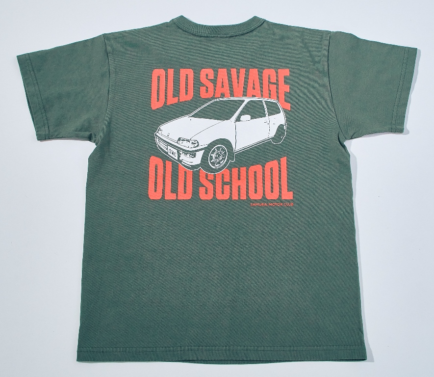 先行予約受付中！SMT27-101 サムライ自動車倶楽部半袖Tシャツ27-101 SMT27101 SAMURAIJEANS サムライジーンズTシャツ サムライ自動車倶楽部半袖Tシャツの画像