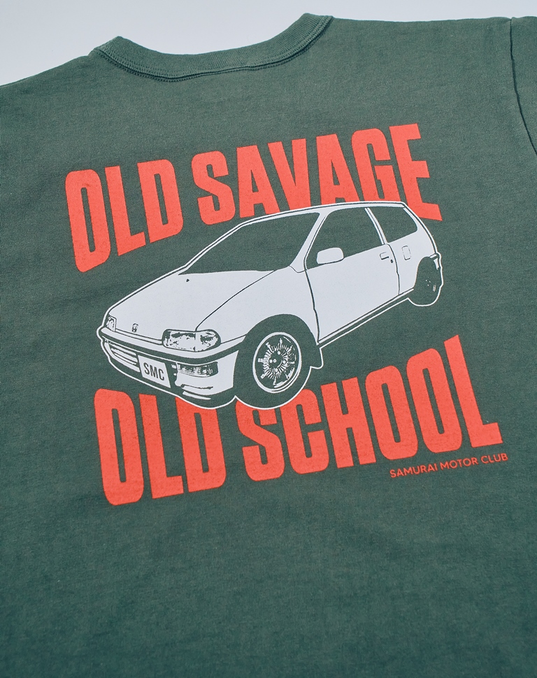先行予約受付中！SMT27-101 サムライ自動車倶楽部半袖Tシャツ27-101 SMT27101 SAMURAIJEANS サムライジーンズTシャツ サムライ自動車倶楽部半袖Tシャツの画像