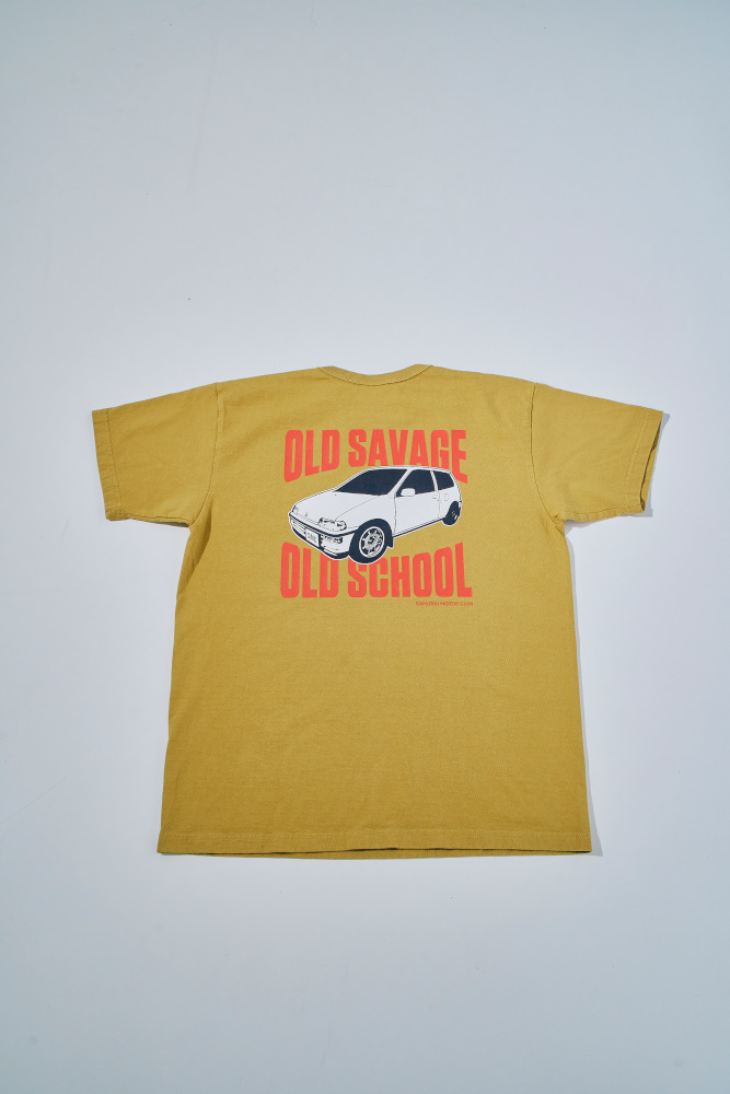 先行予約受付中！SMT27-101 サムライ自動車倶楽部半袖Tシャツ27-101 SMT27101 SAMURAIJEANS サムライジーンズTシャツ サムライ自動車倶楽部半袖Tシャツの画像