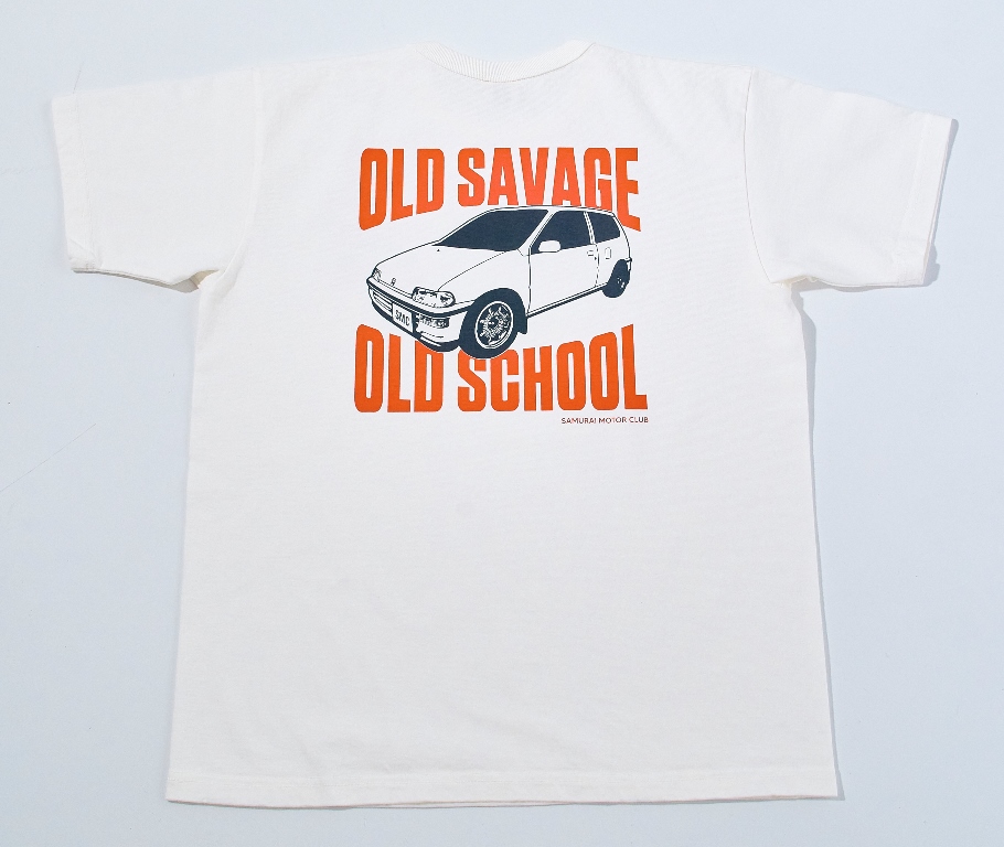 先行予約受付中！SMT27-101 サムライ自動車倶楽部半袖Tシャツ27-101 SMT27101 SAMURAIJEANS サムライジーンズTシャツ サムライ自動車倶楽部半袖Tシャツの画像