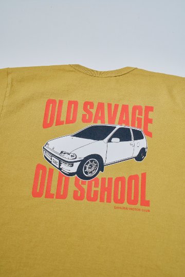 先行予約受付中！SMT27-101 サムライ自動車倶楽部半袖Tシャツ27-101 SMT27101 SAMURAIJEANS サムライジーンズTシャツ サムライ自動車倶楽部半袖Tシャツの画像