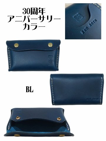 LC-2ND 2ND別注LCタイプカードケース LC2ND 黒羽（CROW：クロウ)カードケース・クロウカードケース 25周年記念 30周年記念 レザー メンズの画像