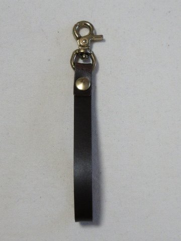 WS-S-Sサイズ-黒羽ウォレットストラップ-WSS-黒羽（CROW：クロウ)ストラップ レザー メンズの画像