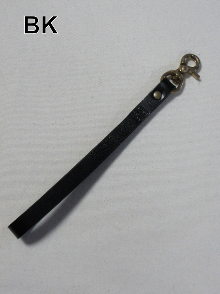 WS-L-Lサイズ-黒羽ウォレットストラップ-WSL-黒羽（CROW：クロウ)ストラップ レザー メンズの画像