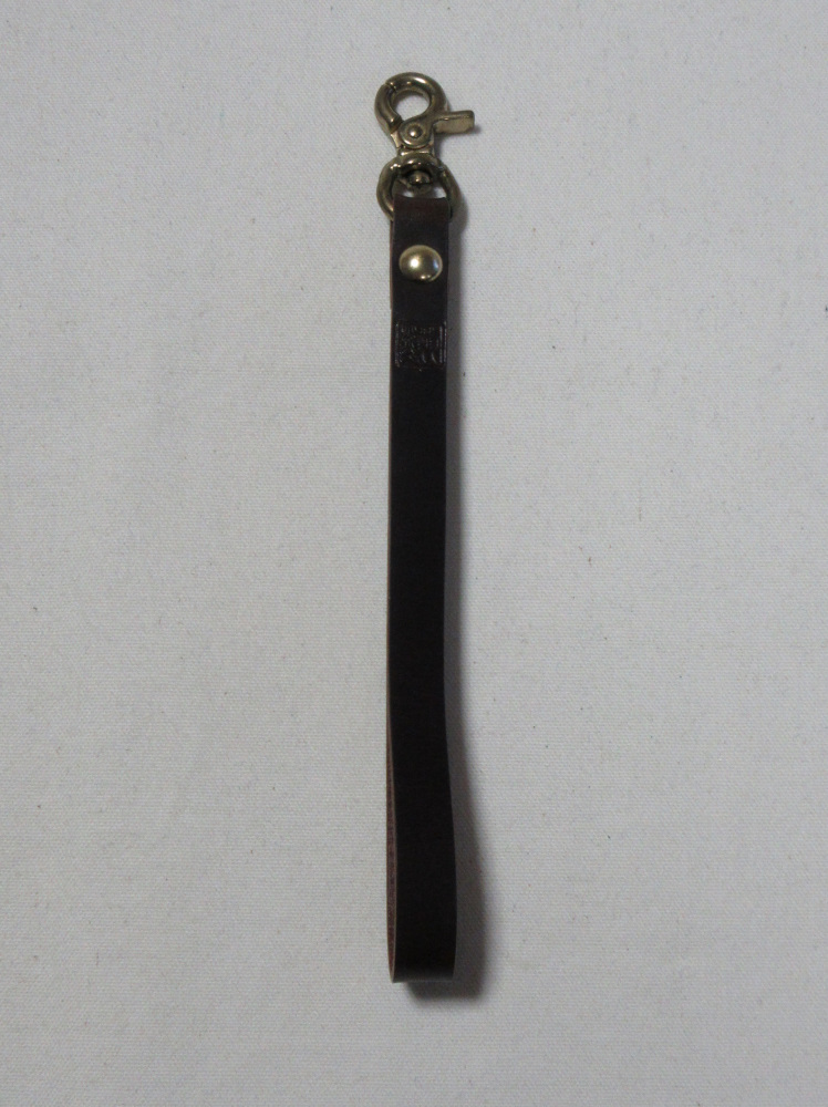 WS-L-Lサイズ-黒羽ウォレットストラップ-WSL-黒羽（CROW：クロウ)ストラップ レザー メンズの画像