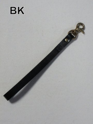 WS-L-Lサイズ-黒羽ウォレットストラップ-WSL-黒羽（CROW：クロウ)ストラップ レザー メンズの画像