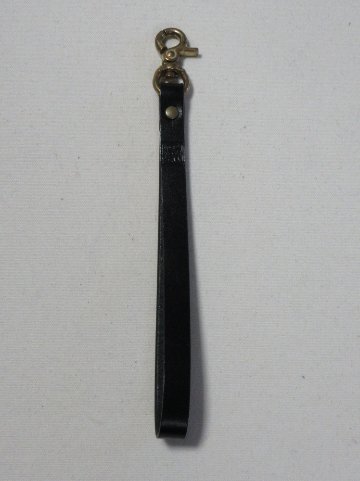 WS-L-Lサイズ-黒羽ウォレットストラップ-WSL-黒羽（CROW：クロウ)ストラップ レザー メンズの画像