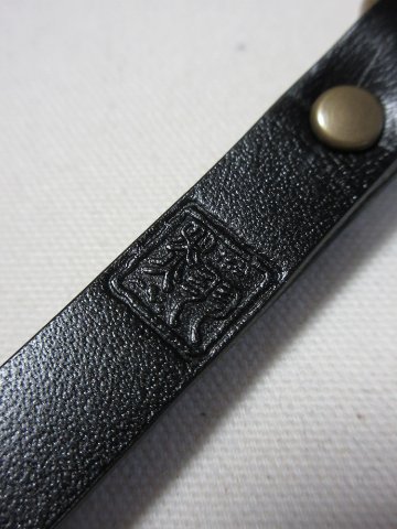 WS-L-Lサイズ-黒羽ウォレットストラップ-WSL-黒羽（CROW：クロウ)ストラップ レザー メンズの画像