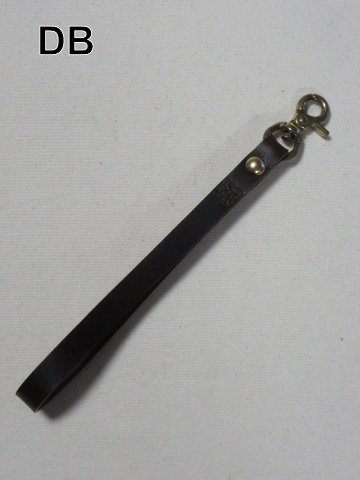 WS-L-Lサイズ-黒羽ウォレットストラップ-WSL-黒羽（CROW：クロウ)ストラップ レザー メンズの画像
