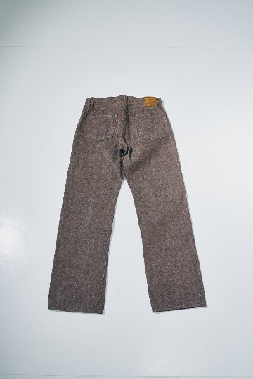 S310BRX ブラウンデニムスーパーワイドモデル SAMURAIJEANS サムライジーンズデニムジーンズ 15OZ鹿の子セルビッチデニムの画像