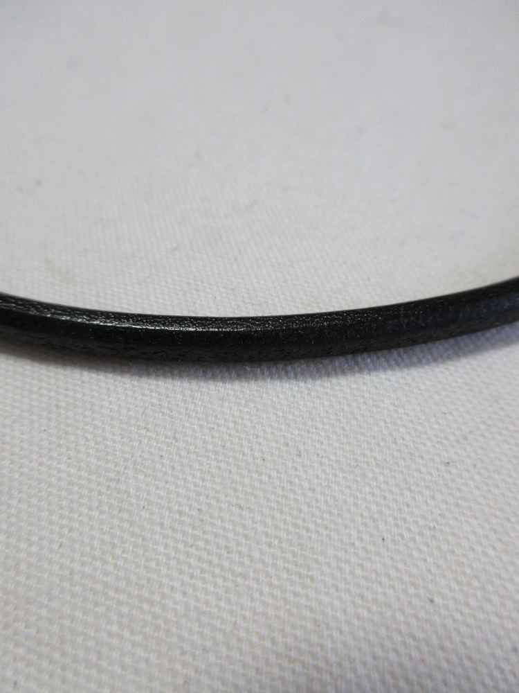 CR-1-黒羽ロープ1-CR1-黒羽（CROW：クロウ)ロープ・クロウロープ レザー メンズの画像