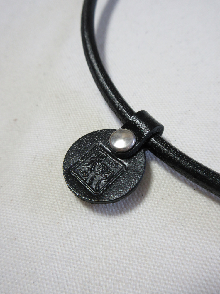 CR-1-黒羽ロープ1-CR1-黒羽（CROW：クロウ)ロープ・クロウロープ レザー メンズの画像