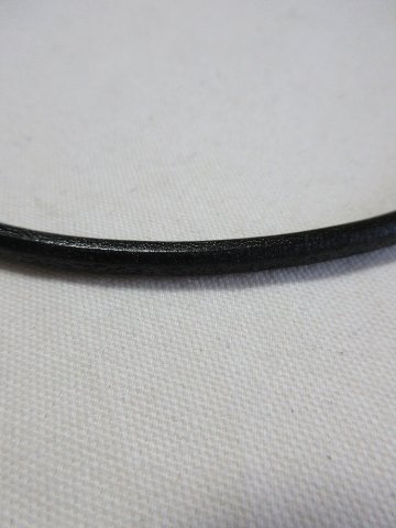 CR-1-黒羽ロープ1-CR1-黒羽（CROW：クロウ)ロープ・クロウロープ レザー メンズの画像