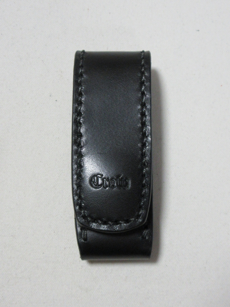 GRC-ADV-CRガムリップケース-GRCADV-黒羽（CROW：クロウ)-黒羽ガムリップケース レザー メンズの画像