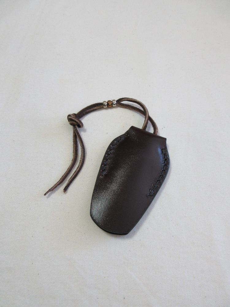 KC1-ADV-CRキーケース1-KC1ADV-黒羽（CROW：クロウ)-黒羽レザーキーホルダー・黒羽キーケース レザー メンズの画像