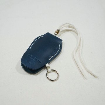 KC1-ADV-2ND-2ND別注CRレザーキーケース1-KC1ADV2ND-黒羽（CROW：クロウ)レザーキーホルダー・黒羽キーケース 25周年記念 30周年記念 レザー メンズの画像