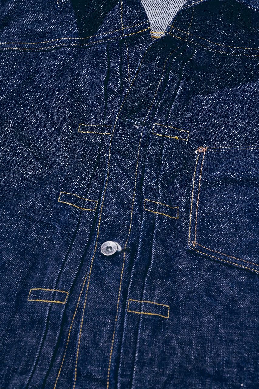 S555VX21OZ 21oz零大戦モデルGジャン SAMURAIJEANS(サムライジーンズ)デニムジャケット Gジャンの画像