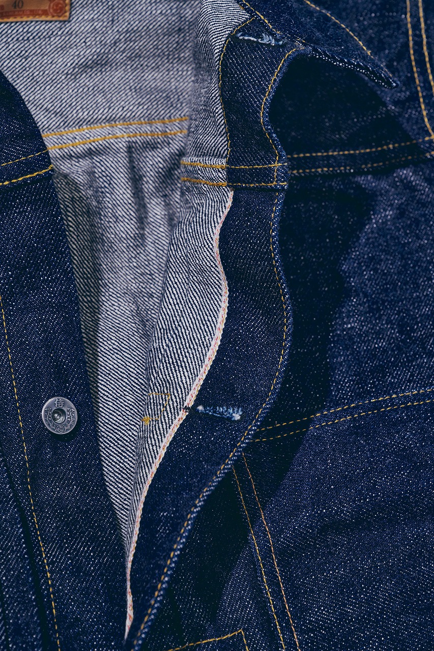 S555VX21OZ 21oz零大戦モデルGジャン SAMURAIJEANS(サムライジーンズ)デニムジャケット Gジャンの画像