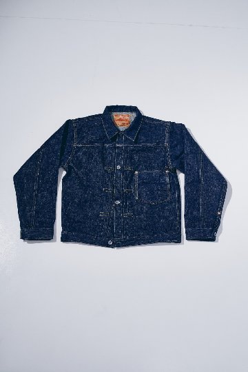 S555VX21OZ 21oz零大戦モデルGジャン SAMURAIJEANS(サムライジーンズ)デニムジャケット Gジャンの画像