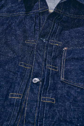 S555VX21OZ 21oz零大戦モデルGジャン SAMURAIJEANS(サムライジーンズ)デニムジャケット Gジャンの画像