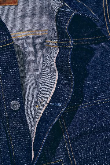 S555VX21OZ 21oz零大戦モデルGジャン SAMURAIJEANS(サムライジーンズ)デニムジャケット Gジャンの画像